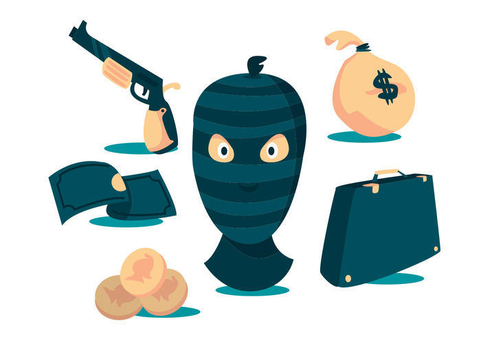 robber-vector-set